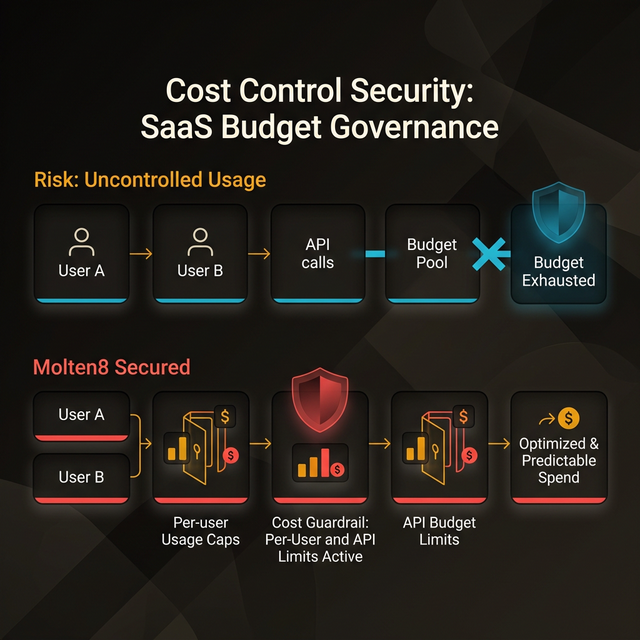 Cost security dashboard